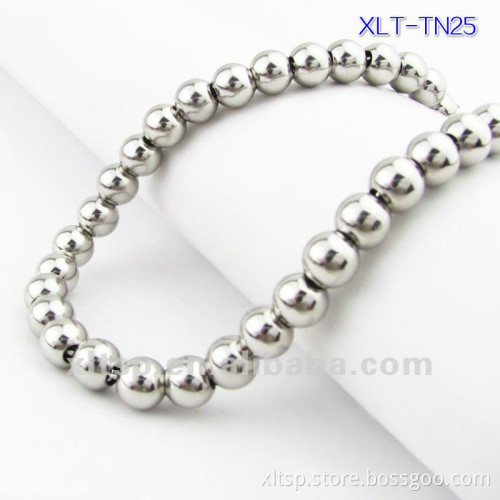 TN25 Healthcare Titanium Ball Chain - latest design beads necklace